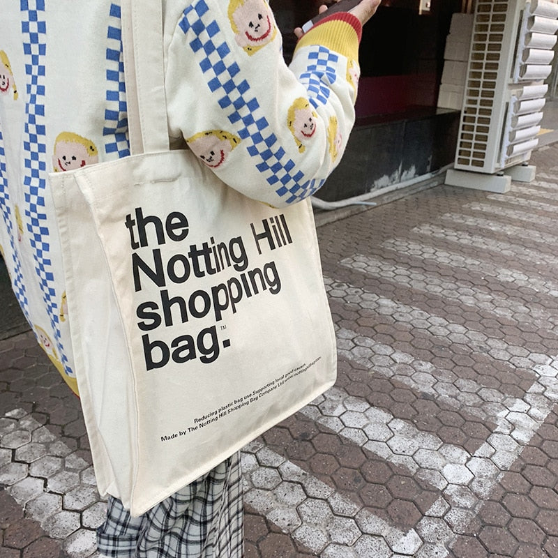 Notting Hill Shopping bag | キャンバストート – pocacho