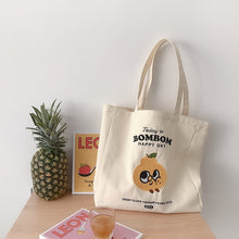 画像をギャラリービューアに読み込む, BOMBOM | キャンバストート