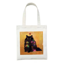 画像をギャラリービューアに読み込む, 25種類_猫の油絵シリーズ | キャンバストート