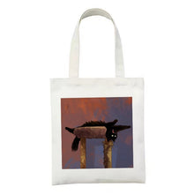 画像をギャラリービューアに読み込む, 25種類_猫の油絵シリーズ | キャンバストート