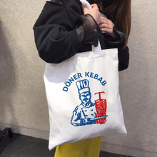 画像をギャラリービューアに読み込む, 3種類_Doner Kebabシリーズ | キャンバストート