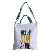 画像をギャラリービューアに読み込む, 3種類_Hello Sunshineシリーズ | キャンバストート