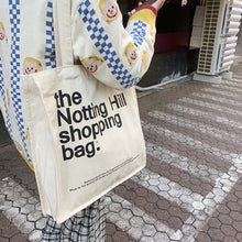 画像をギャラリービューアに読み込む, Notting Hill Shopping bag | キャンバストート
