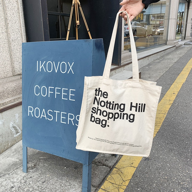 Notting Hill Shopping bag | キャンバストート – pocacho